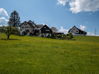 Swiss alp house