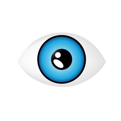 eye icon symbols flat design. Healthcare and Medical concept