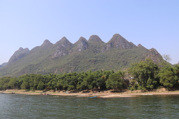 Rivi&egrave;re Li, Chine