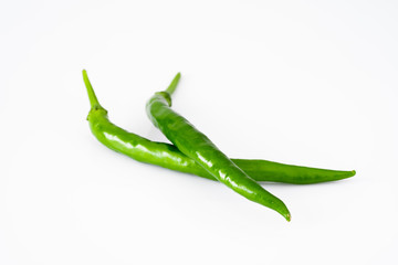 green hot chili peppers