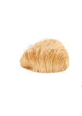 croissant isolated on white background franch italian pastry dessert fresh bread dzem delicious sweet  yummy gastronomy coffee detailed raster menu gift card healthy homemade food eat dish breakfast
