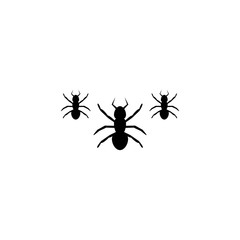 Ant logo template vector icon design