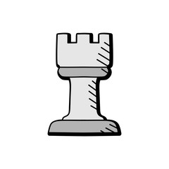 strategy hand drawn vector design. business icon