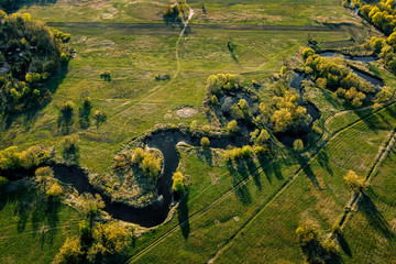 Meandrująca rzeka © rozentuzjazmowany