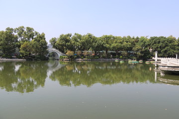 Lac à Guilin, Chine	