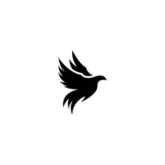 Fototapeta premium Eagle logo template vector icon design