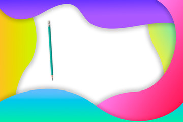 Work at home. Top view office desk table with Smart phone, Chart, Notepad, Laptop, Technology and Supplies. Concept photos of desks. Commercial background. 