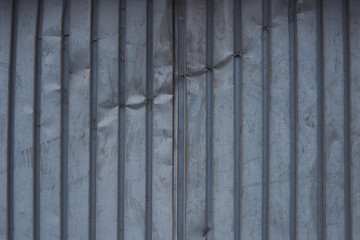 old metal fence