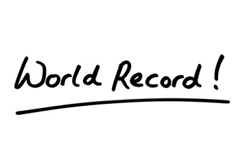 Fototapeta na wymiar World Record!