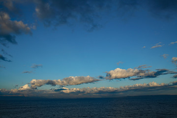 Fototapeta premium Clouds Over the Georgia Strait (BC 01042)