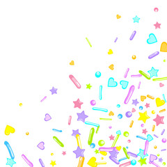 Sprinkles grainy. Cupcake dessert bakery confetti