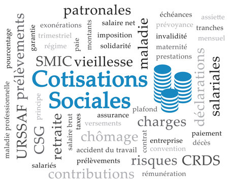 Logo cotisations salariales.