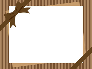 リボンカード10　フレーム　枠