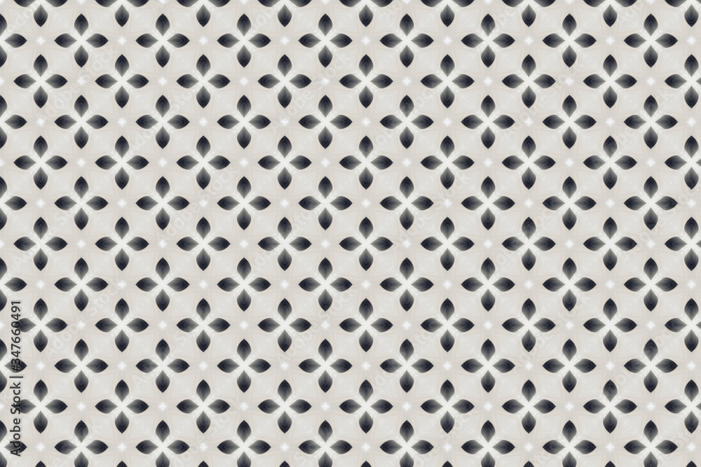 Poster The background image has various geometric patterns and various background colors.