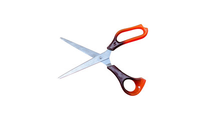 Scissors isolated on white background