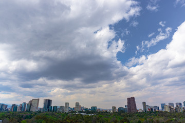Nubes de ciudad