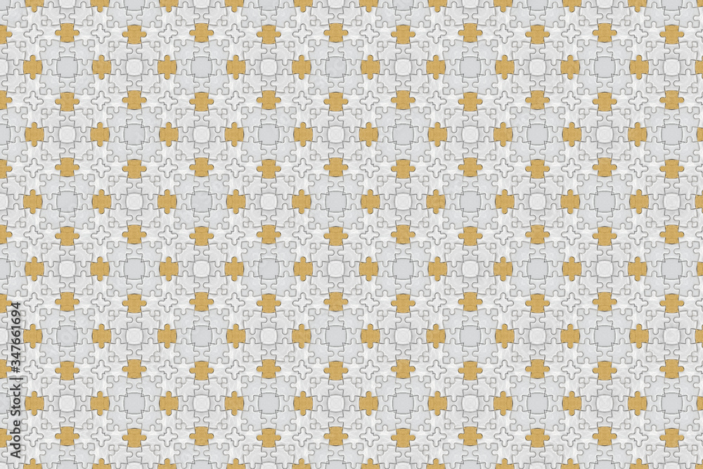 Poster The background image has various geometric patterns and various background colors.