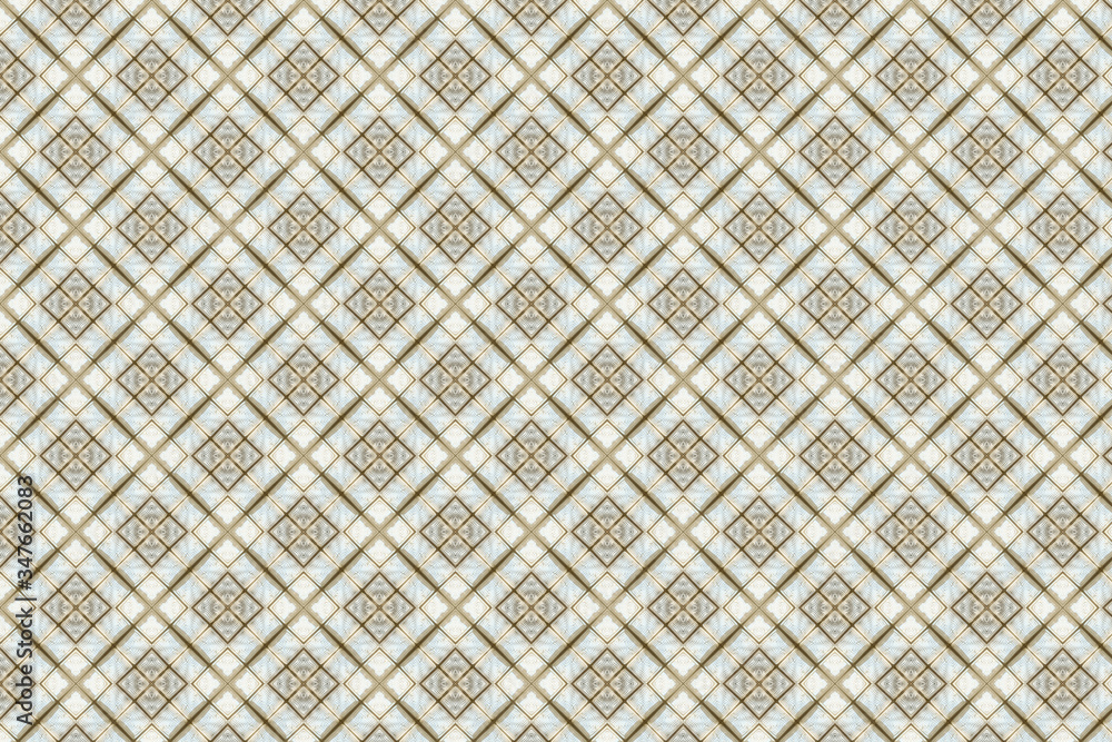 Poster The background image has various geometric patterns and various background colors.