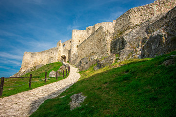 Fototapeta na wymiar Scenic old castle in Slovakia