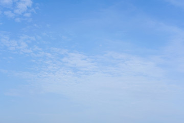 blue sky with white cloud