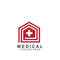 Obraz premium Health logo template design.Medical Cross logo design