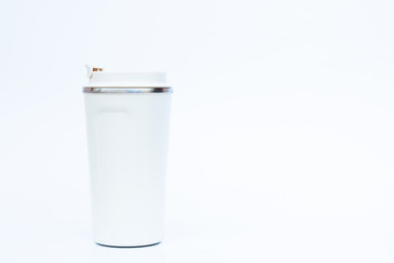 Tumbler isolated on white background