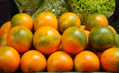 lulo,fruta, alimento, anaranjada, fresco