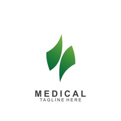 Health logo template design