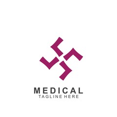 Obraz premium Health logo template design