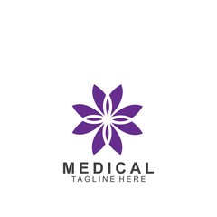 Health logo template design