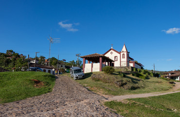 Fototapeta na wymiar Conceição do Ibitipoca, distrito de Lima Duarte, Minas Gerais, Brasil.