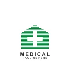 Health logo template design