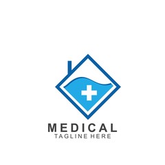 Fototapeta premium Health logo template design