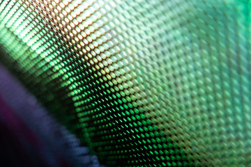 CloseUp LED blurred screen. LED soft focus background. abstract background ideal for design.