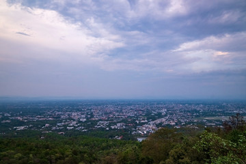 Beautiful cityscape night view wallpaper background