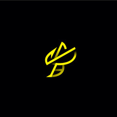 modern minimalist bee logo design premium vector