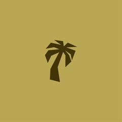Premium palm logo design