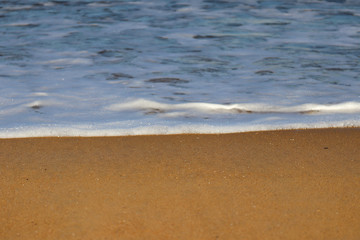 Beach after storm