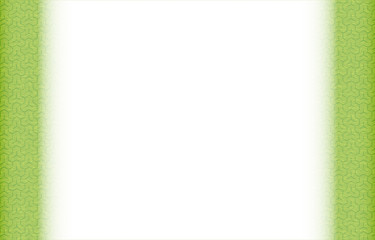 緑色の和柄フレーム：毘沙門亀甲