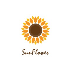 Sunflower vector design