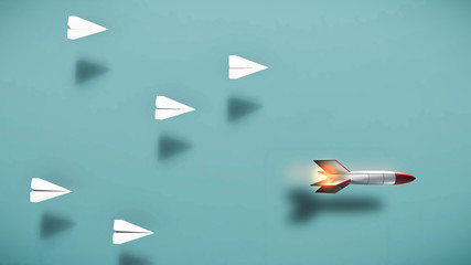 Paper planes race