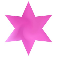 Modern background in the form of hexagram.