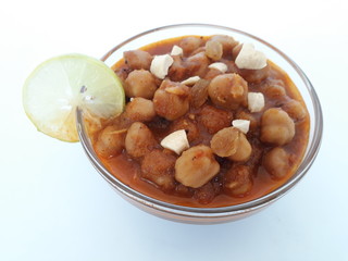 Chole is a food dish originating from northern India.