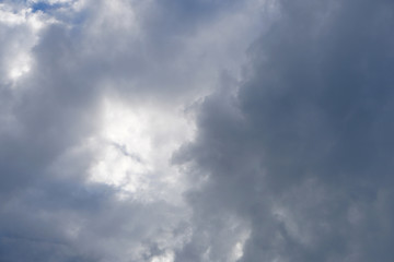 dark Sky clouds before rain