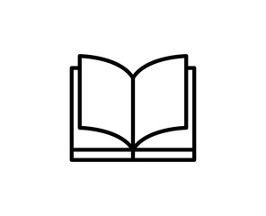 Book line icon
