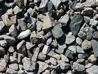 small granite stones as a background