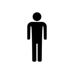 People sign, symbol, Vector pictogram