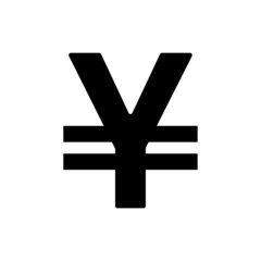 Chinese yuan sign, symbol, Vector pictogram