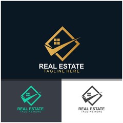 Real estate logo design