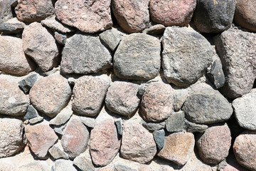 old stone wall texture closeup background